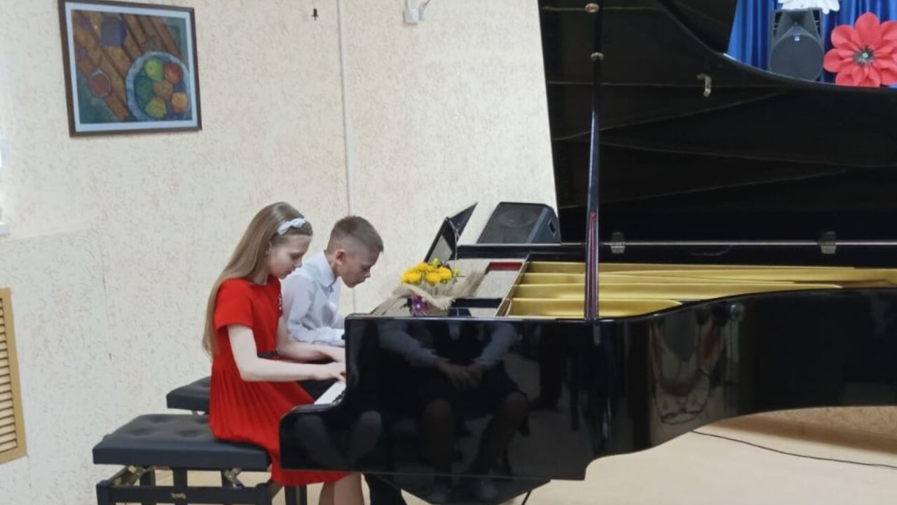 Учащиеся фортепианного отделения приняли участие во Всероссийском онлайн-конкурсе "Весна открытий"