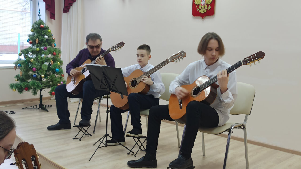 Концерт учащихся и преподавателей в ФГКУ "Салют"