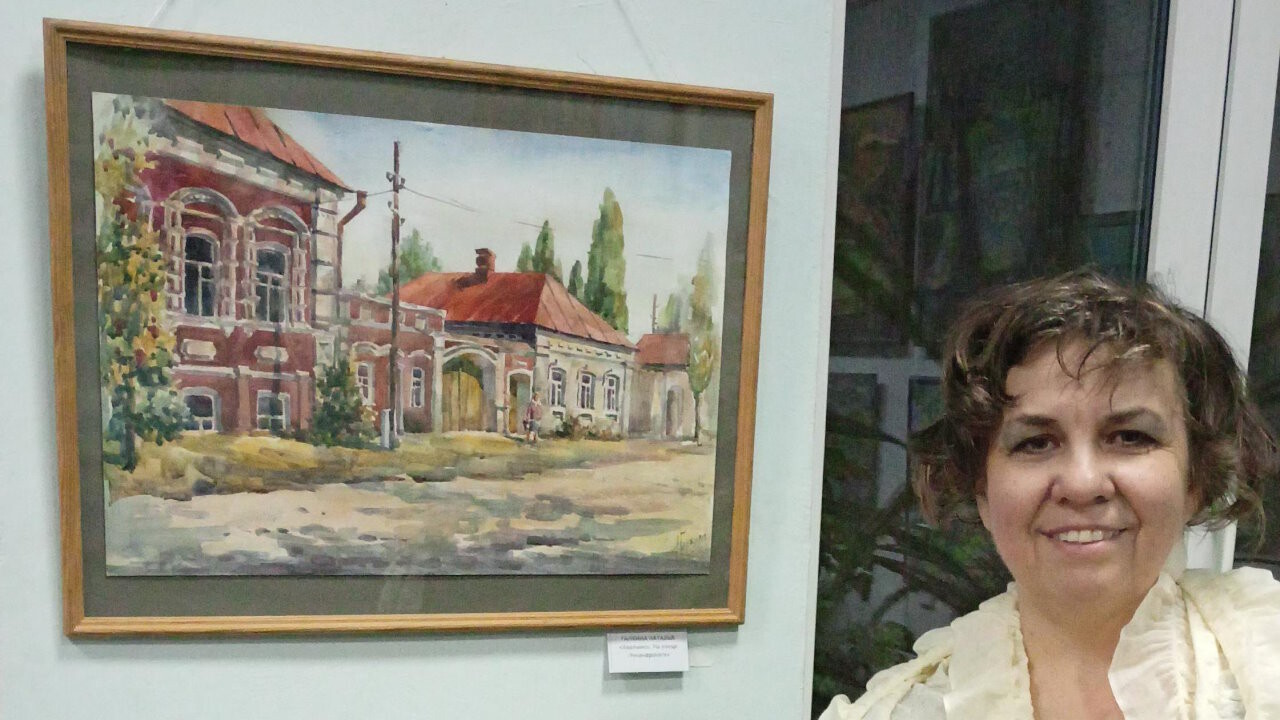 Галкина Н.И. приняла участие в выставке «Хвалынск — 2023. Хвалынское напряжение» в Саратовском областном доме работника искусств